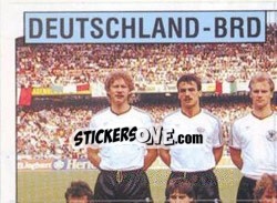 Cromo Team1 - UEFA Euro West Germany 1988 - Panini