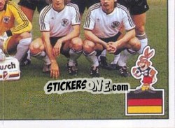 Sticker Team4 - UEFA Euro West Germany 1988 - Panini