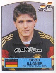 Cromo Bodo Illgner - UEFA Euro West Germany 1988 - Panini
