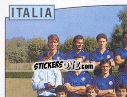 Sticker Team1 - UEFA Euro West Germany 1988 - Panini