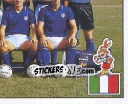 Sticker Team4 - UEFA Euro West Germany 1988 - Panini