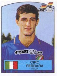 Sticker Ciro Ferrara - UEFA Euro West Germany 1988 - Panini