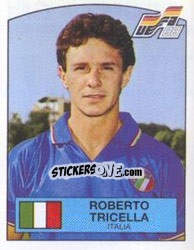 Sticker Roberto Tricella - UEFA Euro West Germany 1988 - Panini