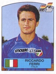 Sticker Riccardo Ferri - UEFA Euro West Germany 1988 - Panini