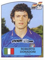 Cromo Roberto Donadoni - UEFA Euro West Germany 1988 - Panini