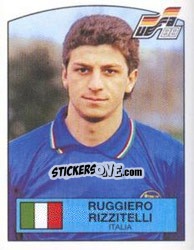 Sticker Ruggiero Rizzitelli - UEFA Euro West Germany 1988 - Panini