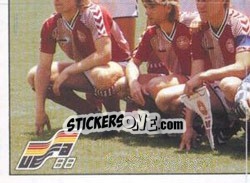 Sticker TEAM3 - UEFA Euro West Germany 1988 - Panini