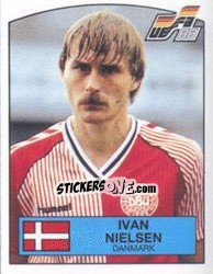 Sticker Ivan Nielsen - UEFA Euro West Germany 1988 - Panini