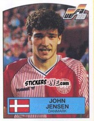 Cromo John Jensen - UEFA Euro West Germany 1988 - Panini