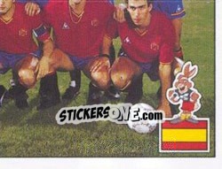 Sticker Team4 - UEFA Euro West Germany 1988 n. 129 - Panini