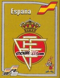 Sticker Emblem - UEFA Euro West Germany 1988 n. 131 - Panini