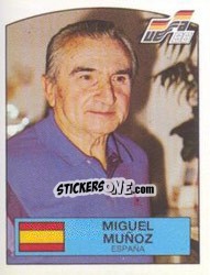 Sticker Miguel Munoz - UEFA Euro West Germany 1988 - Panini