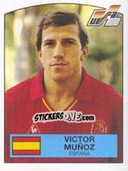 Figurina VICTOR MUNOZ - UEFA Euro West Germany 1988 - Panini