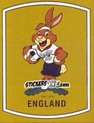 Figurina BERNI ENGLAND - UEFA Euro West Germany 1988 - Panini