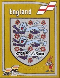 Sticker EMBLEM - UEFA Euro West Germany 1988 - Panini