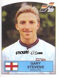 Sticker GARY STEVENS - UEFA Euro West Germany 1988 - Panini