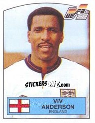 Sticker VIV ANDERSON - UEFA Euro West Germany 1988 - Panini