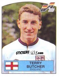 Figurina TERRY BUTCHER - UEFA Euro West Germany 1988 - Panini