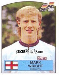 Figurina MARK WRIGHT - UEFA Euro West Germany 1988 - Panini