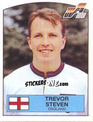 Sticker TREVOR STEVEN - UEFA Euro West Germany 1988 - Panini