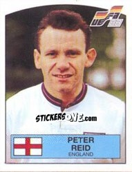 Figurina PETER REID - UEFA Euro West Germany 1988 - Panini