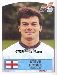 Cromo STEVE HODGE - UEFA Euro West Germany 1988 - Panini