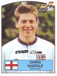 Figurina Chris Waddle - UEFA Euro West Germany 1988 - Panini