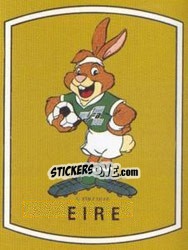 Sticker BERNI EIRE - UEFA Euro West Germany 1988 - Panini