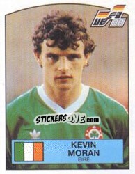 Figurina KEVIN MORAN - UEFA Euro West Germany 1988 - Panini