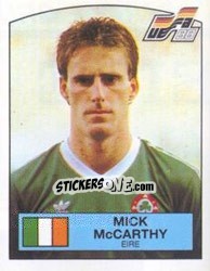 Figurina MICK McCARTHY - UEFA Euro West Germany 1988 - Panini