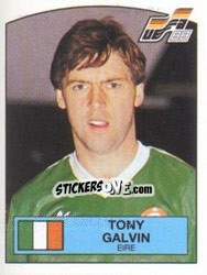 Sticker TONY GALVIN - UEFA Euro West Germany 1988 - Panini