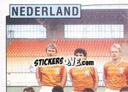 Sticker Team1 - UEFA Euro West Germany 1988 - Panini