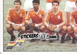 Sticker Team3 - UEFA Euro West Germany 1988 - Panini