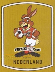 Sticker Berni Niderland - UEFA Euro West Germany 1988 - Panini