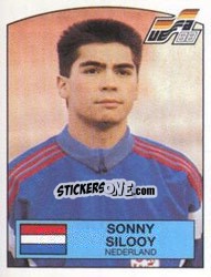 Figurina Sonny Silooy - UEFA Euro West Germany 1988 - Panini