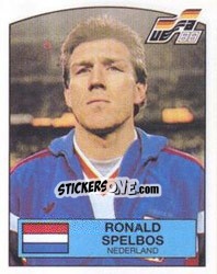 Sticker Ronald Spelbos - UEFA Euro West Germany 1988 - Panini