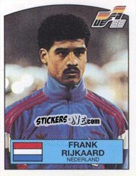 Cromo Frank Rijkaard - UEFA Euro West Germany 1988 - Panini