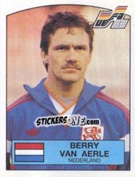 Sticker Berry Van Aerle - UEFA Euro West Germany 1988 - Panini