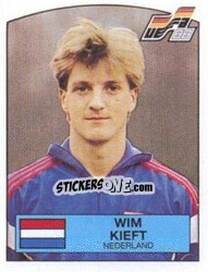 Cromo Wim Kieft - UEFA Euro West Germany 1988 - Panini