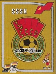 Figurina EMBLEM - UEFA Euro West Germany 1988 - Panini