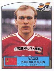 Figurina VAGIZ KHIDIATULLIN - UEFA Euro West Germany 1988 - Panini