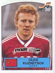 Sticker OLEG KUZNETSOV - UEFA Euro West Germany 1988 - Panini