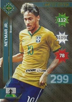 Sticker Neymar Jr. - Copa América. Chile 2015. Adrenalyn XL n. LE-NJ - Panini