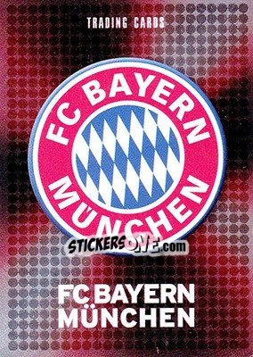 Sticker Wappen - Fc Bayern München 2013-2014. Trading Cards n. 1 - Panini