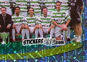 Figurina Team photo - Celtic FC 2000-2001 - Panini