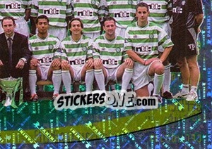 Sticker Team photo - Celtic FC 2000-2001 n. 7 - Panini