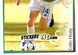 Sticker Colin Healy in action - Celtic FC 2000-2001 - Panini