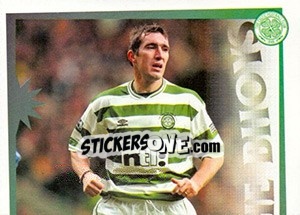 Sticker Alan Stubbs in action - Celtic FC 2000-2001 n. 37 - Panini