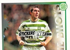 Sticker Alan Stubbs in action