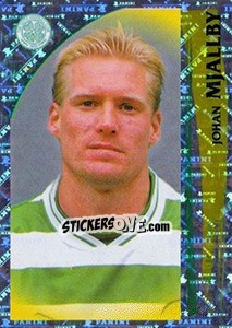 Sticker Johan Mjallby - Celtic FC 2000-2001 - Panini